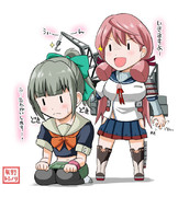 夕張さんと明石さんの近代化改修【2014/09/08】