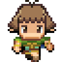 リョウドットを４倍の大きさで動かしてみた