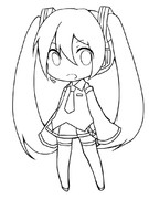 みっくみーく線画