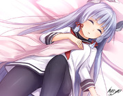 おや・・・叢雲が寝ている・・・