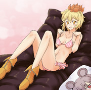 ナズーリンの抱き枕を抱く準備ができた星ちゃん