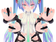 くすぐりマシーンと化したミク