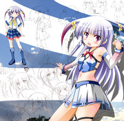 うちのこ 看板娘作りました【オリジナル】