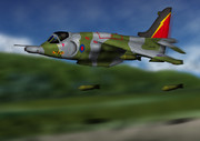 ハリアーGR.3 4sqn／RAF
