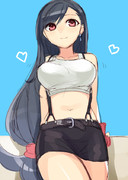 ティファらくがき