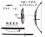 幸羽専用武器