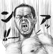 画太郎と化した先輩