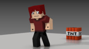 【Minecraft】プレイヤーのRigテスト