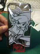 切り絵 リンク iPhoneケース