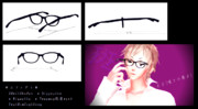 【MMD】例の眼鏡～もう、お前しか見えない～【アクセサリ配布】