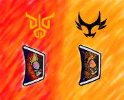 クウガ＆アギトフェイスプレート