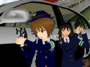 【すいまじ】 災難な二人 【第三回ガンアクションinMMD】