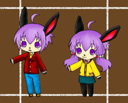 しずえ＆ケントの衣装を結月姉弟に着せてみた。