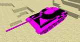 自作戦車 T-62 (T-55-2？)