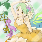 妖精さんつかまーえた