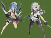 艦これクラフト『浦風＆浜風』