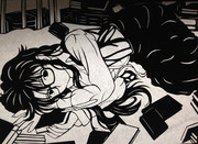 切り絵 影絵 ＲＯＤ 読子さん！