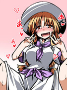 アへ顔ダブルピースルイズ