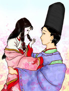 源氏物語 ニコニコ静画 イラスト
