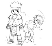 「トンガリ頭」の「ハンター」くん。