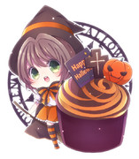 ハロウィンスイーツ・さくらちゃん