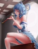 「お待ちしておりましたの。」