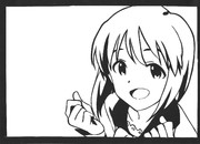 【切り絵】萩原雪歩