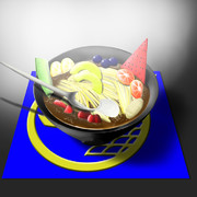 仮面ライダー鎧武ラーメン、だと思ってたら違ったよ。