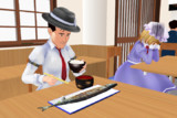 宇佐見蓮子の食事風景