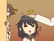 暁をなでようとしたら…