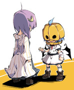 平和な図書館に突如現れた魔物