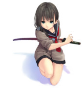 袖まくり ニコニコ静画 イラスト