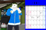 UTAU獣人カレンダー・２０１４年１１月