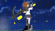 【MMD艦これ】電用錨「紫電」【MMDモデル配布あり】