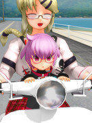 風を切って進む【MMDかっこいいバイク選手権2014】