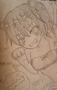 【手書き】少し遅めのぬえちゃん【ハロウィン】