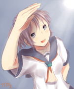 「今日もいい天気ですねぇ」