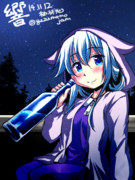 【艦これ】響――夜のベランダにて