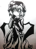 【切り絵】レミリア