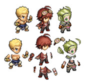 ドット絵もふり卓ジュピター