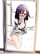 夜に提督のお願いを素直に実行する大鯨。