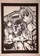 【切り絵】甘城ブリリアントパーク ティータイム