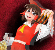 霊夢サンとポッキーゲーム