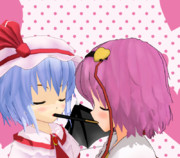 レミさと de ポッキーゲーム(ΦωΦ)