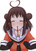 那珂ちゃんとポッキーゲーム