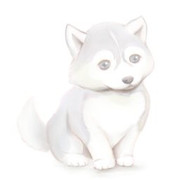 ハスキー犬 ニコニコ静画 イラスト