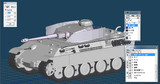 【テスト】IV号戦車砲塔搭載型ベルゲパンター