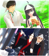 【MMD鬼徹】亡者の頭巾配布