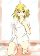 「背中流してあげるわね♪」