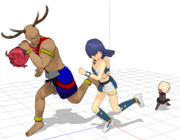 せんとと千早の髪隠し